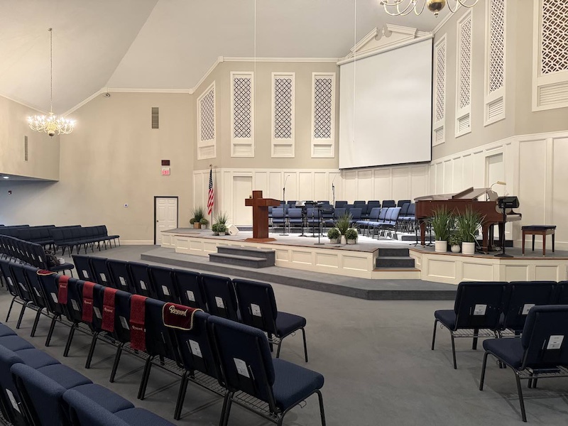 교회 내부 예배당